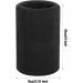 ONUPGO 4 Inch Wrist Sweatband - Elastic Athletic Wristbands for Gymnastics, Basketball, Tennis, Football - 1 Pair, Black - Buy Online on GoSupps.com