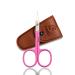 Stelone Premium Cuticle Scissors - Small Curved Stainless Steel Manicure & Beauty Scissor for Women