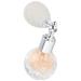 Beaupretty Highlighter Powder Spray Body Art Glitter Spray Shimmering Spray High Gloss Spray Shimmer Sparkle Powder Makeup Spray Perfume Bottle for Hair Face Body Nails Cosmetic Gold Champagne gold 7x5.5cm
