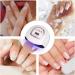 Yurayisen 220W UV LED Nail Lamp for Gel Polish 4 Timers Large Space Gel Curing Lamp Nail Dryer - Buy Online on GoSupps.com