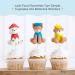 SugarArt Edible Paw Cake Toppers Handmade Decorative Piece for Icing Fondant Butter Cream & More - Paw Birthday Decorations for Parties (Multi Colour (Set of 3)) - Buy Online on GoSupps.com