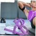 BESPORTBLE Pedal Tensioner & Resistance Band - Purple Yoga Pull Rope for Sit-Ups & Fitness Training - Buy Online on GoSupps.com