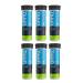 Nuun Energy: Fresh Lime Electrolyte +Caffeine Drink Tablets (6 Tubes of 10 Tabs)6