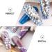 Lurrose 2 Boxes Nail Art Decorations Handmade 3D Nail Studs Colorful Manicure Jewelry - Buy Online on GoSupps.com