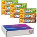 Chupa Chups Apple Cola Orange Incredible Chew Soft Candy 45g | 09 Bars x 45g With VIMIX GIFT BOX | Long lasting soft chew - Buy Online on GoSupps.com