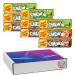 Chupa Chups Apple Cola Orange Incredible Chew Soft Candy 45g | 09 Bars x 45g With VIMIX GIFT BOX | Long lasting soft chew