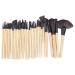 32 Makeup Brushes Set Soft Fiber Bristles Comfortable Grip Easy to Carry Multifunctional for Face Makeup Eyeshadow Blush