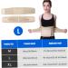 Wedhapy Back Bandage - Adjustable Lumbar Support Belt for Lower Back Pain Relief | Breathable & Reinforced Design - Buy Online on GoSupps.com