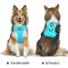 POPOTET Reflective Dog Harness - Soft Breathable Mesh Adjustable Neck & Chest Double Padded Vest No Suffocation - Blue Large - 1 Pack - Buy Online on GoSupps.com