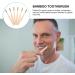Buy Healvian 6pcs Bamboo Toothbrushes - Eco-Friendly Travel Size Toothbrushes for Home & Hotel Use - Buy Online on GoSupps.com