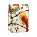 Lipstick Case Leather Lip Gloss Lipstick Organizer with Mirror Mini Lipstick Holder Bag Bird Abstract Tree Flower J587j5grek