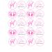 edible 20 x BABY SHOWER Girl cupcake toppers PERSONALISED UNCUT (wafer paper) Rice Paper