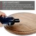Buy Food Grade Butcher Block Oil - No Mineral Oil - Perfect for Wooden Cutting Boards | Full Size Wax & Oil Applicator - Buy Online on GoSupps.com