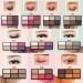 Mallofusa 6 Colors Eye Shadow Palette - Shimmer, Matte & Smokey Shades - 0.42 oz Makeup Kit - Buy Online on GoSupps.com
