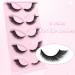 Glowing Win Cat Eye Lashes - 5 Pairs of Natural Fox False Eyelashes | Angel Winged Design for Stunning Looks - Buy Online on GoSupps.com
