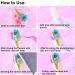 UNIME 16 Colors Dried Flowers for Nail Art | Mini Real Natural Flowers Nail Art Supplies | 3D Applique Decoration Sticker for Manicure (Mixed Gypsophila) - Buy Online on GoSupps.com