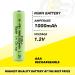 Exell 1.2V NiMH AAA Rechargeable Button-Top Battery 1000 mAh Replacement for Electric Razor & Toothbrush International Shipping Available - Buy Online on GoSupps.com
