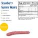 Northern Naturals Omega-3 Gummy Worms - Strawberry Flavor, 63mg, 30 Count - Buy Online on GoSupps.com