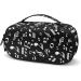 TODIYADDU White Insulin Cooler Case - Music Symbol Design | Diabetes Medication Organizer Bag with Handle for Daily Life and Travel - Buy Online on GoSupps.com