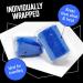 Inksafe Blue Self-Adhering Cohesive Bandages - 7.5 cm x 4.5 m Box of 12 for Maximum Support | Shop Internationally - Buy Online on GoSupps.com