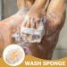 NOLITOY Exfoliating Mesh Shower Puff & Scrubber Ball | Bath Sponge for Men & Women - Luxurious Body Care - Buy Online on GoSupps.com