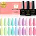 Yueshop Pastel Gel Nail Polish Kit - 10PCS 8ml Macaron Candy Colors for Summer DIY Manicure - Buy Online on GoSupps.com