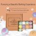 12-Part Natural Bathing Bombs Gift Set | Handmade Moisturizing Shower Bombs for Women - Perfect Spa Gift - Buy Online on GoSupps.com