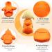XXL Waterproof Dog Coat - Winter Warm Jacket & Fleece Sweater for Small to Medium Dogs - Autumn Clothing in 1104B Orange - Buy Online on GoSupps.com