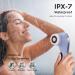 Rechargeable IPX7 Waterproof Facial Cleansing Brush - Electric Spin Exfoliator for Deep Cleansing & Blackhead Removal - Purple Face Scrubber & Massager - Buy Online on GoSupps.com