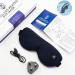 Aroma Season Heated Eye Mask | Cordless Moist Heat Compress for Blepharitis and Dry Eyes (Navy Blue) - Buy Online on GoSupps.com