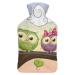 Cartoon Owl Hot Water Bottle With Cover Plush Bed Bottle Hand Warmer For Adults And Children 26.5X15.3cm