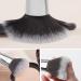 Professional 20-Piece Makeup Brush Set - Premium Synthetic Foundation Concealer & Eye Brushes - Soft & Durable - Black & Silver - Buy Online on GoSupps.com