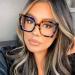 Shop Oversized Cat-Eye Fashion Reading Glasses - Anti-Glare Blue Light Blocking +250 C1 - Global Shipping Available - Buy Online on GoSupps.com