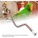 Colorful Bird Rope Bungee Toy - Flexible Parrot Ladder Swing & Cage Accessories - Buy Online on GoSupps.com