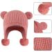 KAKU NANU Toddler Winter Hat | Double Pom Pom Earflap Beanie with Fleece Lining | Suitable for Baby Boys and Girls | 2-4 Years | Pink - Buy Online on GoSupps.com