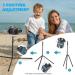 Adjustable 78.7 Aluminum Photography Tripod Stand with Ball Head - Compatible with Lights, Cameras, Projectors, & More - Buy Online on GoSupps.com