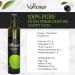 Vallesur Peruvian Premium Extra Virgin Olive Oil 1l - Hand-Picked & Cold Extracted - Fruity, Rich Flavor - Globally Awarded - High Polyphenol - 1L - Buy Online on GoSupps.com