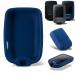 Patchinga - protective cover for freestyle Libre Reader 1 2 & 3 made of soft silicone - shockproof cover with anti -slip function - protects against damage and scratches - available in 9 colors (dark blue)