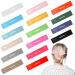 16 Pcs Deft Bun Donut Hair Maker French Hairstyle Shaper Multicolor Cloth Hair Clip Bun Hair Twister Flexible Hair Clips Hair Accessories for Girl Women Hair Braiding(Bright Colors)