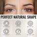 Eye Brow Stamp Stencil Kit - 20pcs Stencils for Perfect Eyebrows | Long Lasting Brow Stamp Kit in Dark Brown - Buy Online on GoSupps.com