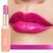 Oulac Ultra Violet Lipstick for Christmas - Moisture Shine Purple Lipstick Tinted Lip Balm for Dry Lips Medium Coverage Lip Colour | Juicy Look Glossy Finish Vegan Cruelty-Free (S2) Ultra Violet