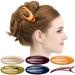 RC Roche 6 pieces oval hair clip hair accessories for women and girls hair clip fashion large classic multifoles 1 piece (6 -pack) classic multifolitis