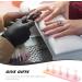 COHEALI 1 Set Nail Practice Holder Acrylic Nail Art Display Stand Magnetic Fake Nail Holder Training Nail Stands Nail Art Holder Rack Nail Tips Practice Rack Plastic Cosmetic Fixture Pink Yellow - Buy Online on GoSupps.com