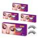 Reusable Self-Adhesive False Eyelashes - 4 Pairs - No Glue or Eyeliner Needed! Natural Look in 3 Secs  Stable  Lasting & Waterproof - Gift for Women (A202)
