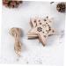 Zerodeko 10 Pcs Wood Crafts Wood Disc Ornaments Christmas Hanging Plaque Car Decorations Embellishments Christmas Decorations Natural Wood Slices Platinum Bamboo Christmas Tree - Buy Online on GoSupps.com