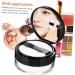  Healvian Healvian 20g Elastic Mesh Flip-Top Black Loose Powder Box + 3g Thin Silver Powder Puff Beauty Products Powder Container with Puff Sample Jars Bottle Sponge - Buy Online on GoSupps.com