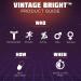 Vintage Bright Natural Nootropic Supplement - Focus Energy & Memory Enhancement Formula - 60 Veggie Caps - Buy Online on GoSupps.com