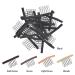 24 Pieces Wig Clips - 6 Teeth Wig Combs for Wig Caps & Accessories - Durable Black Wig Tools for DIY Wig Making - Buy Online on GoSupps.com