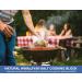 DOBADN Himalayan Salt Plate Block 8"x8"x1.5" Cooking Plate for Cooking Grilling Cutting and Serving - Buy Online on GoSupps.com