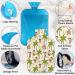 Cute Monkey Heat Bottle with Fluffy Cover | 2L Hot Water Bottle for Cozy Nights & Pain Relief | Perfect for All Ages - Buy Online on GoSupps.com
